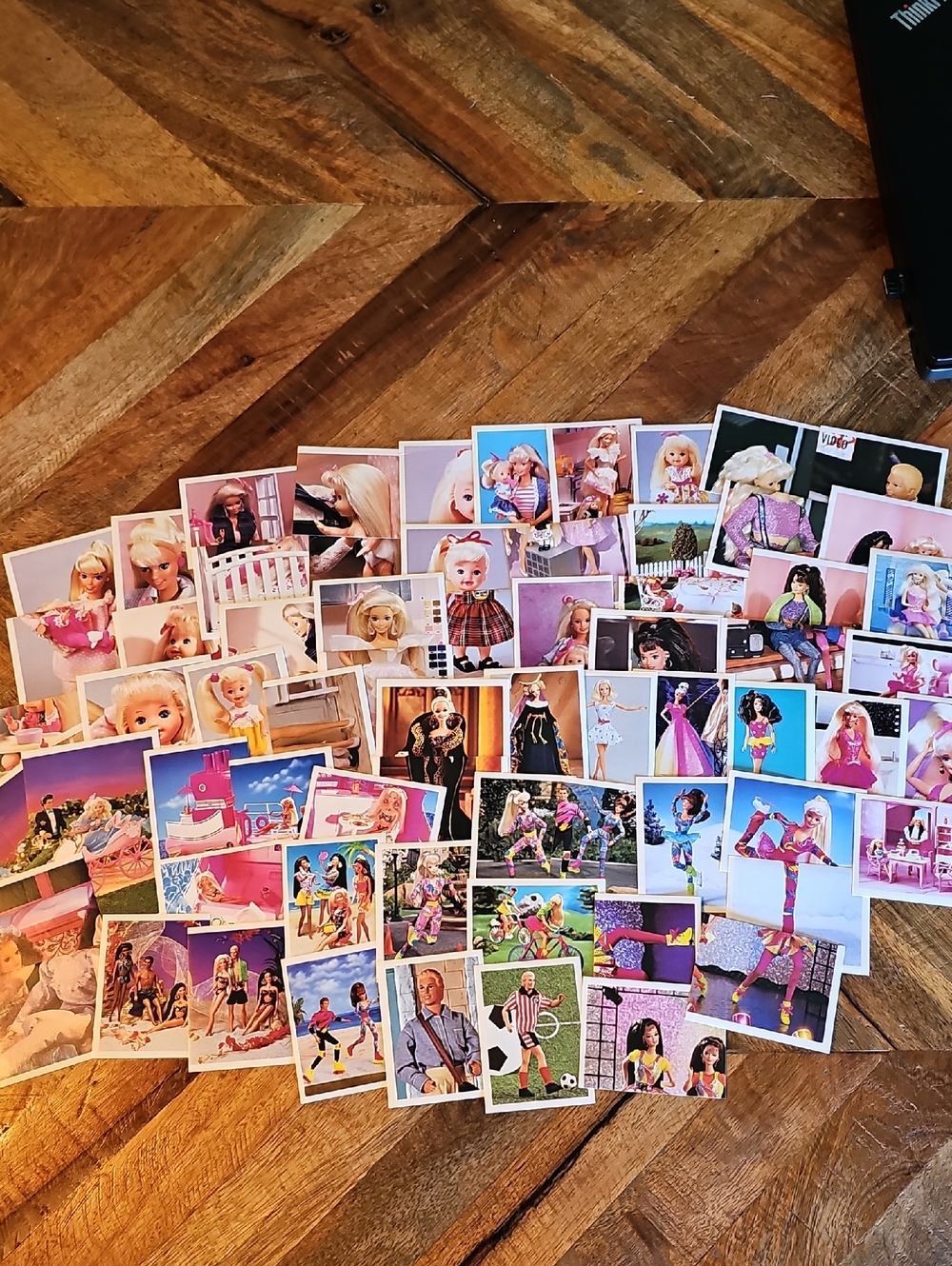 Barbie Family,  Friends & Fun diamond album stickers